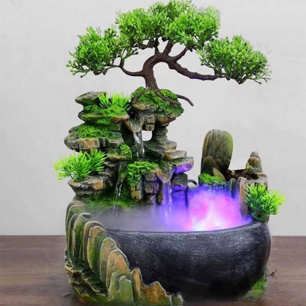 hòn non bộ để bàn - cảnh quan bảo long